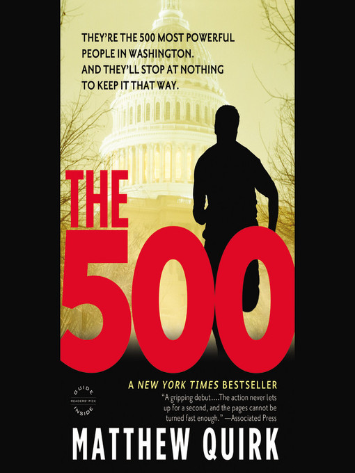 Title details for The 500 by Matthew Quirk - Wait list